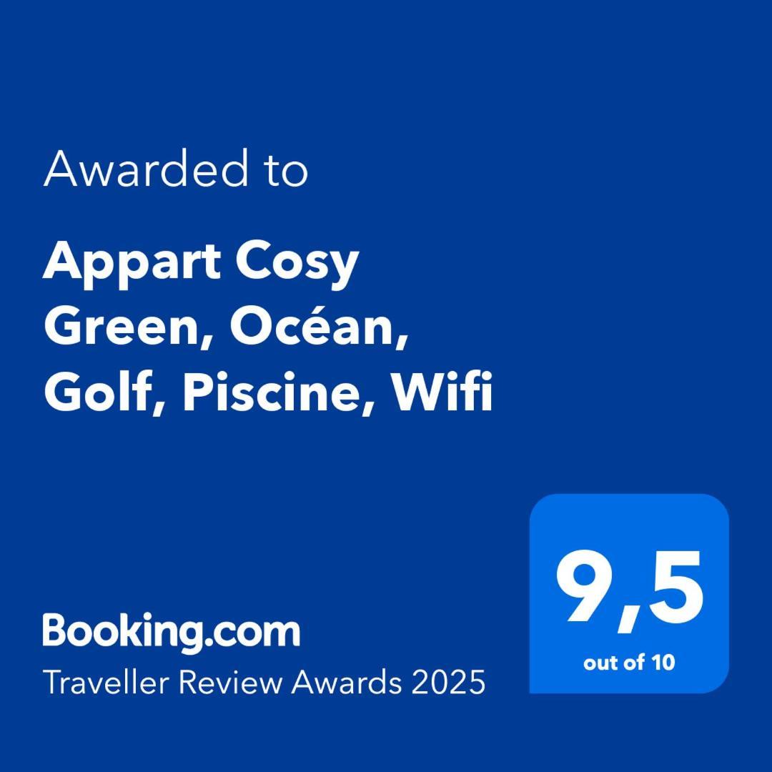 Appart Cosy Green, Ocean, Golf, Piscine, Wifi 몰리엣젯마 외부 사진
